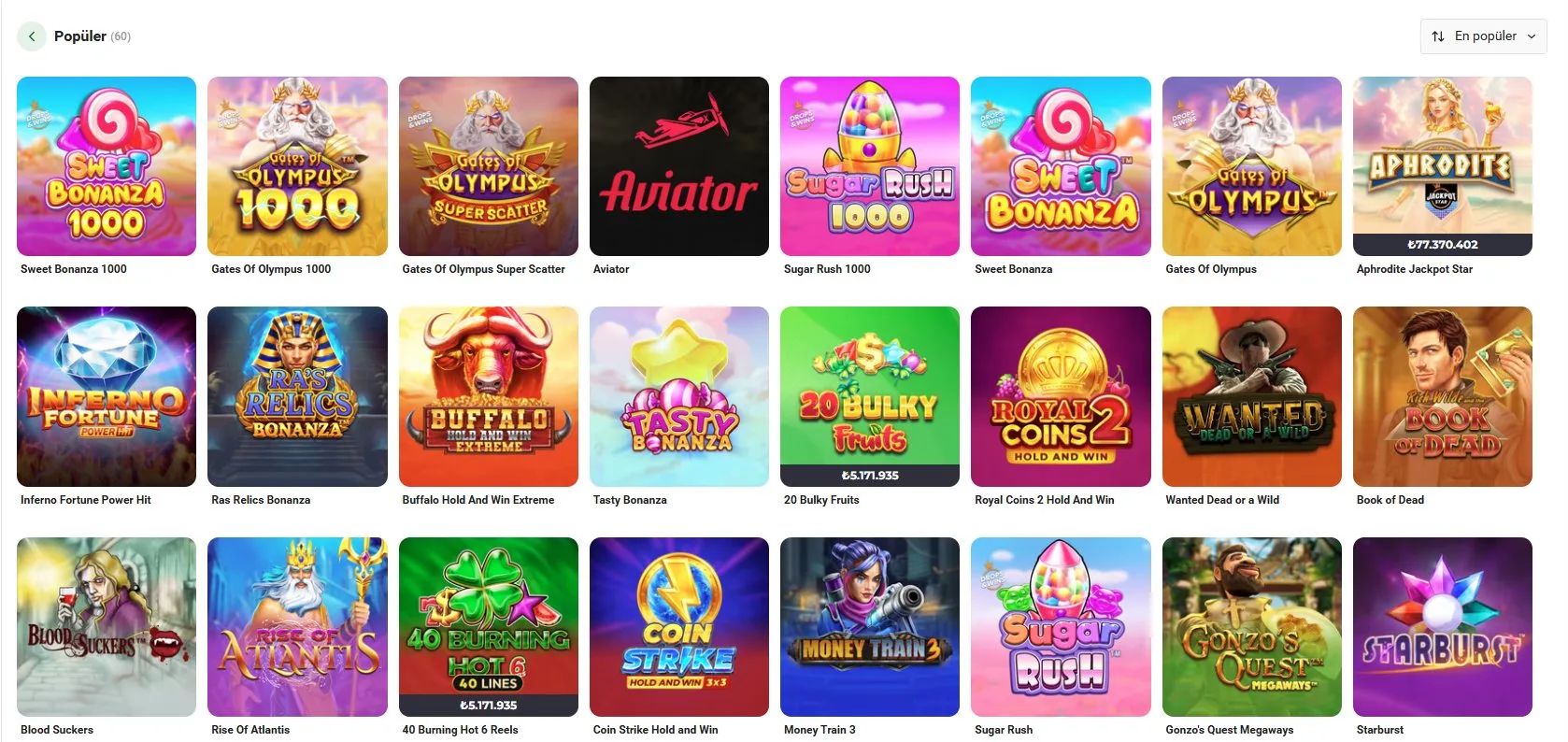 Bets10 casino popüler slot oyunları Sweet Bonanza Gates of Olympus Aviator Book of Dead Starburst